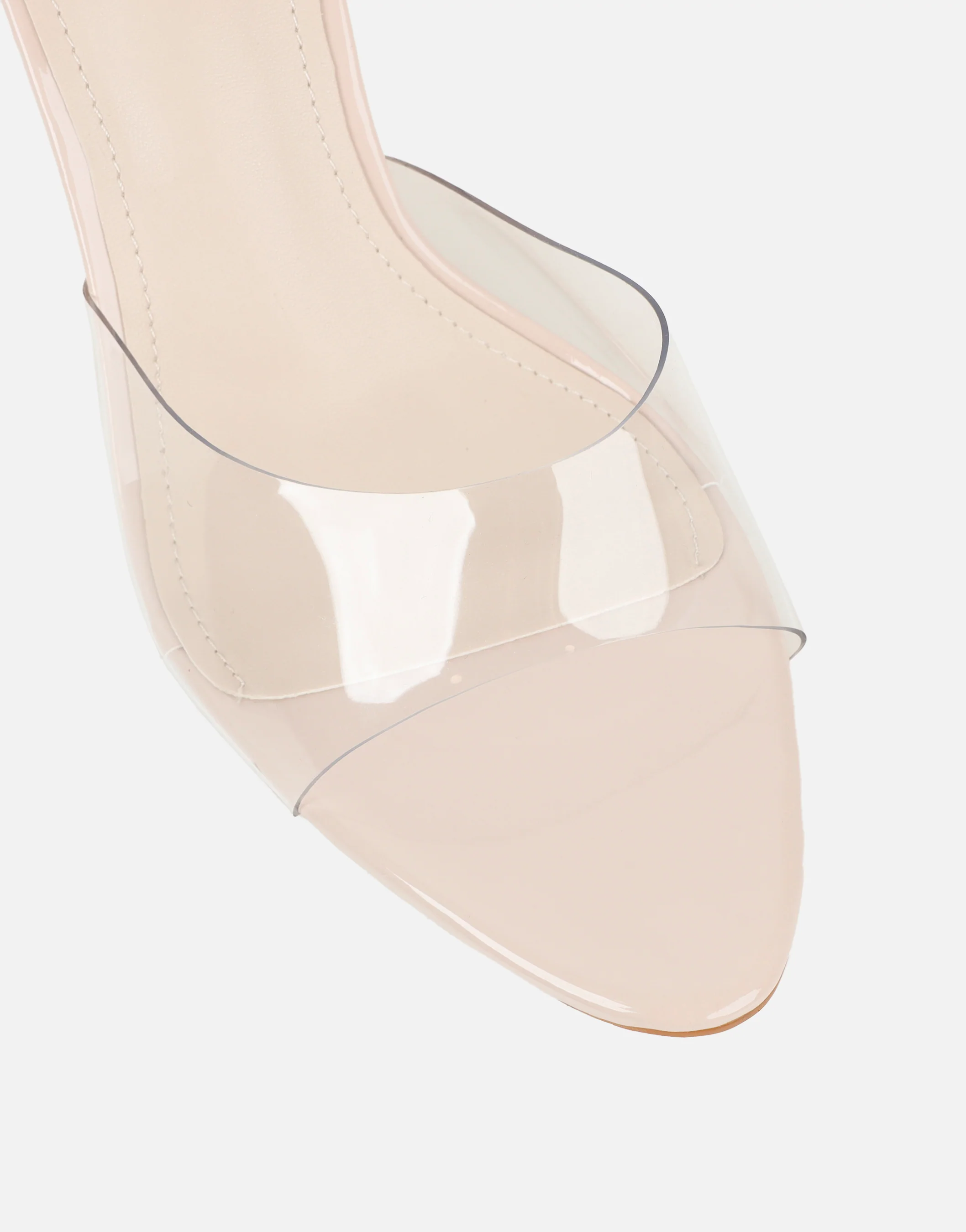 Belize Stone Patent Mule Wedges - Image 4