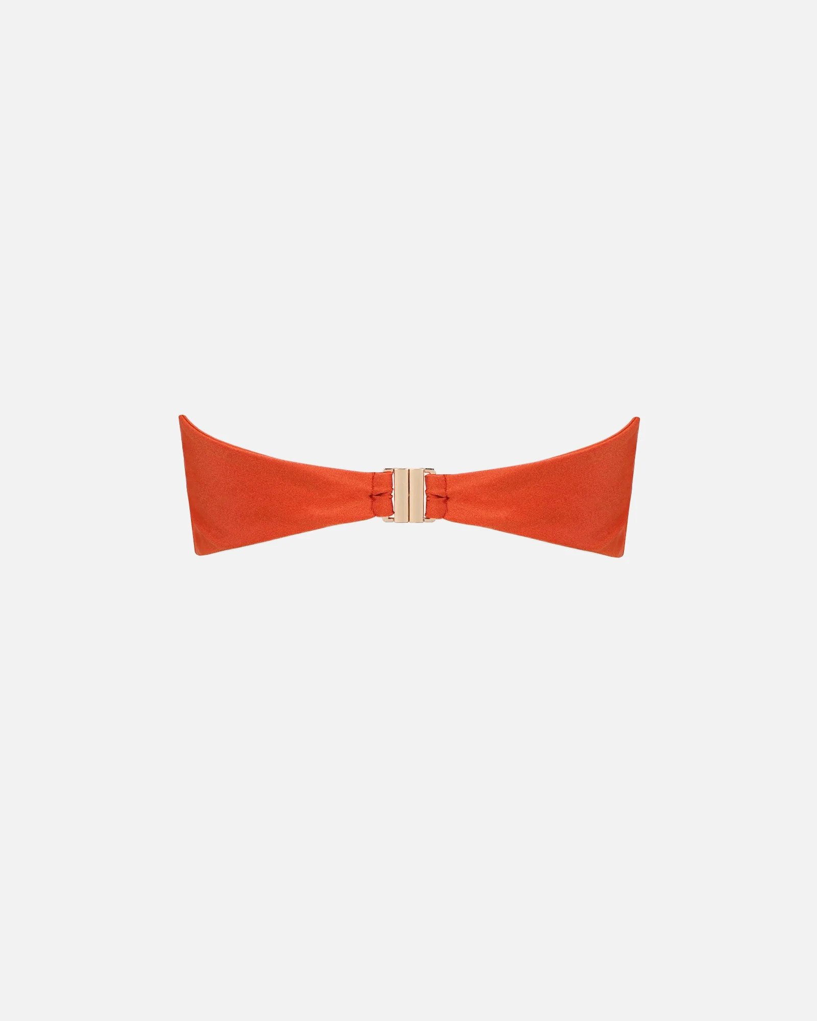 Dolce Orange Satin O Ring Bikini Top - Image 6