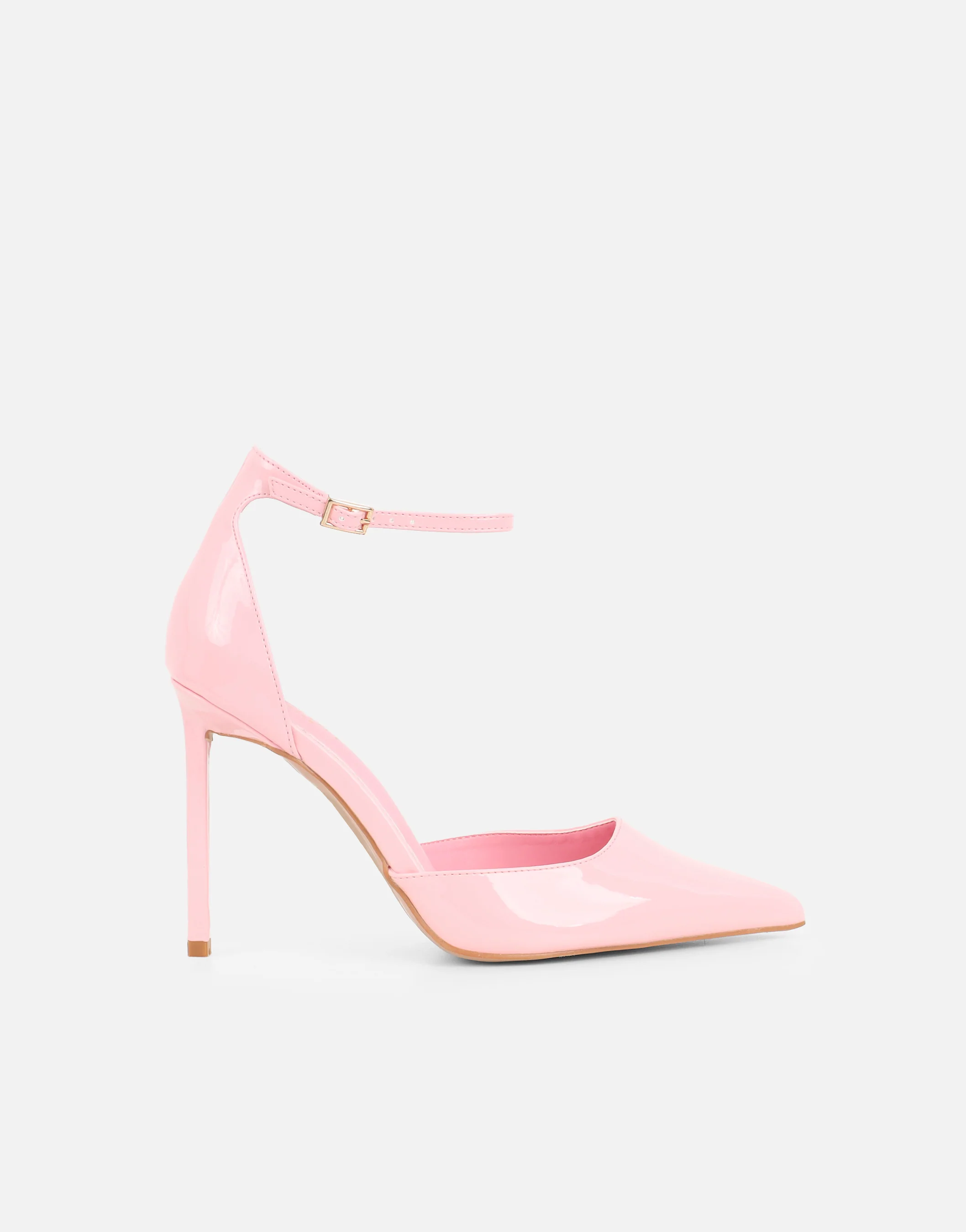 Erika Pink Patent Court Shoes - Image 2
