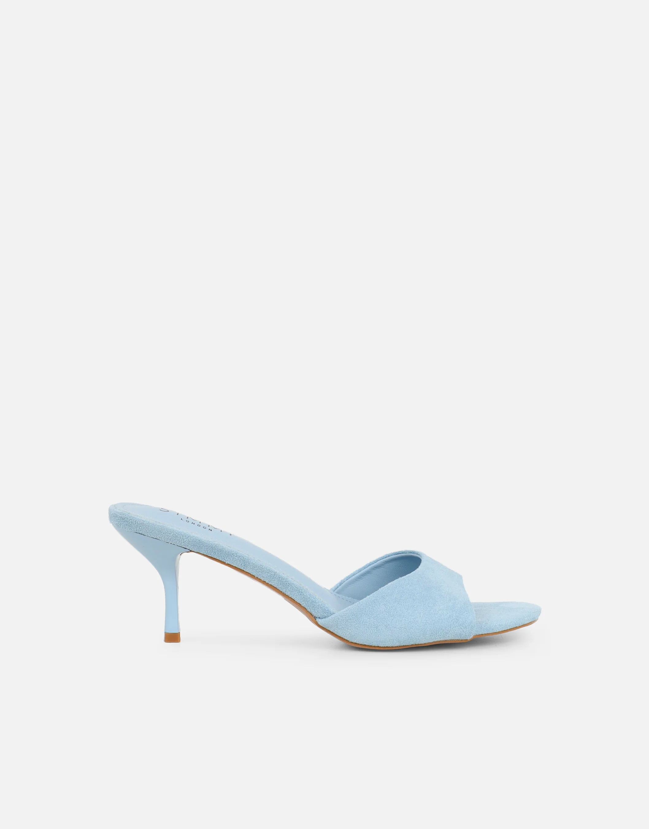 Hux Blue Suede Mules - Image 2