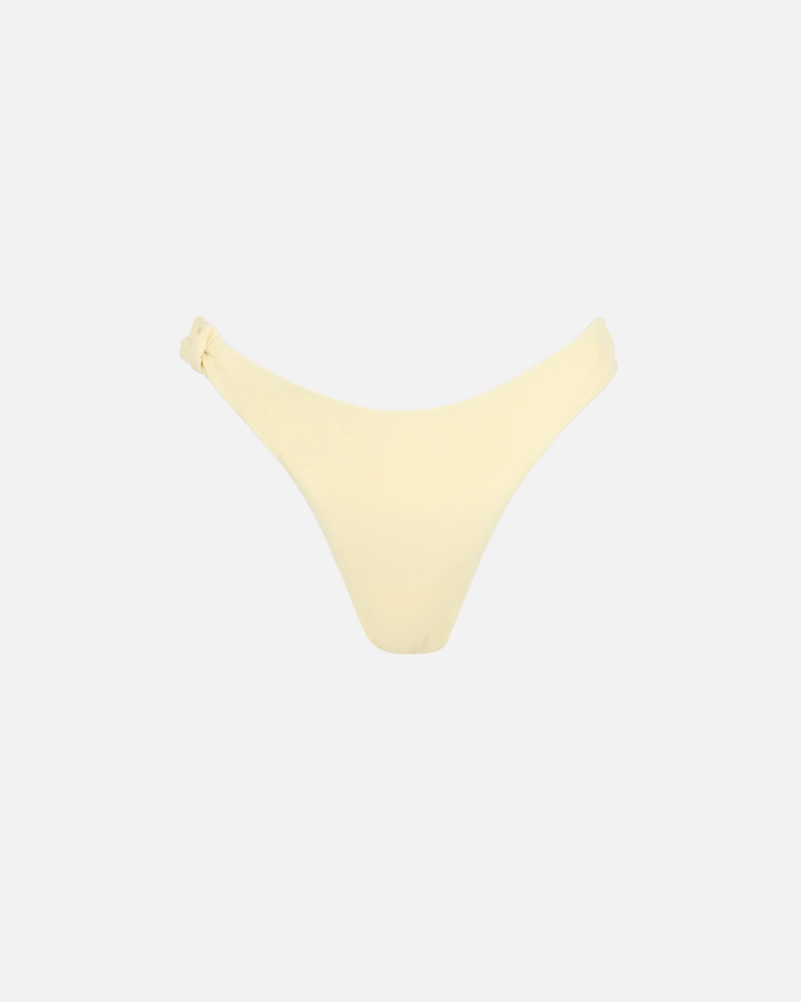 Luz Butter Yellow Knot Detail Bikini Bottoms - Image 5