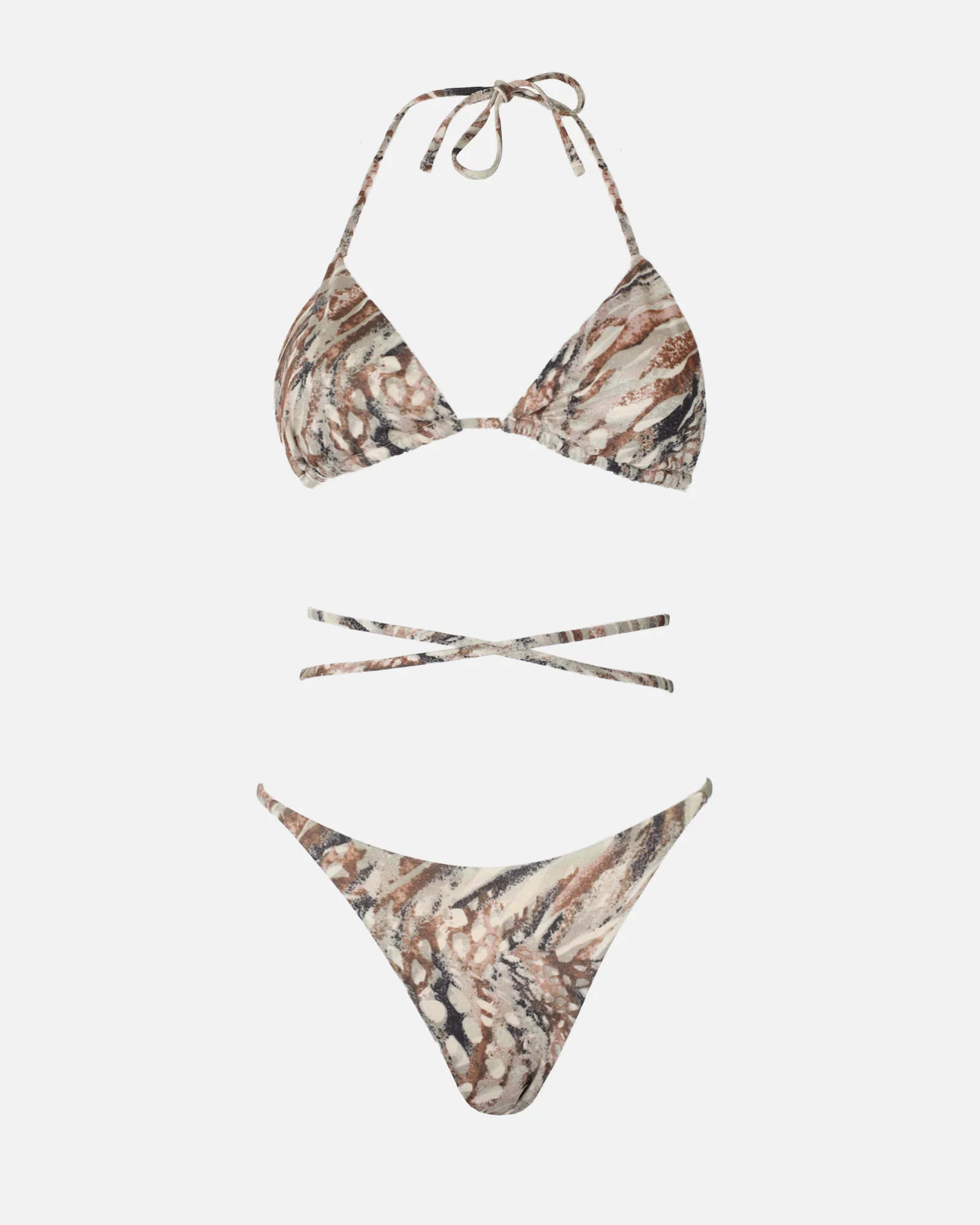 Maui Metallic Camo Bikini Set - Image 5