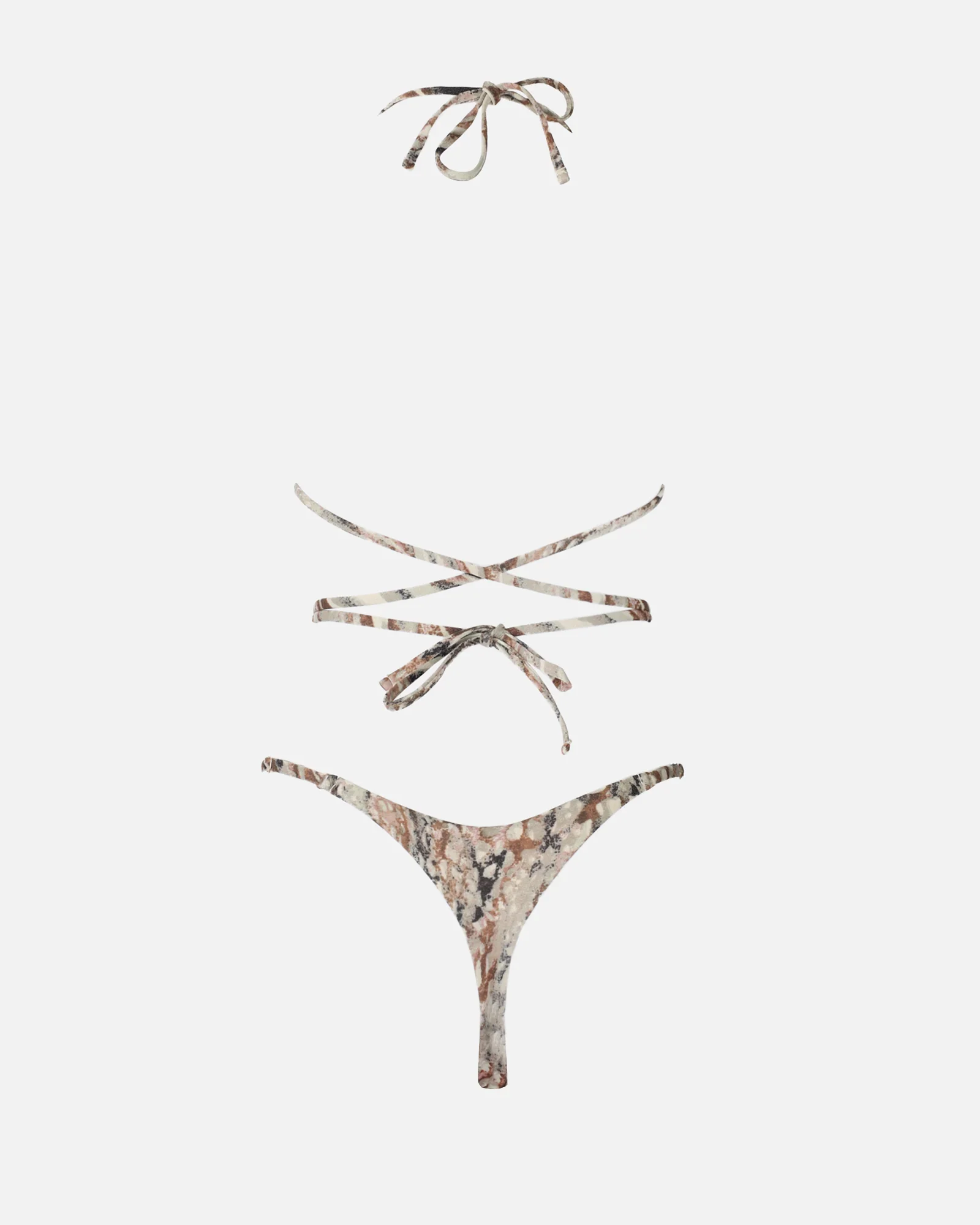 Maui Metallic Camo Bikini Set - Image 6