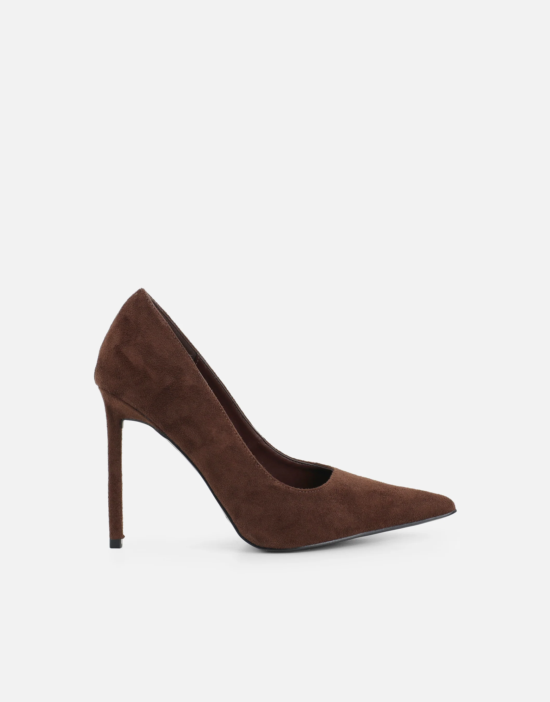 Sid Brown Suede Court Shoes - Image 2